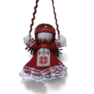 Оберег "Благополучница", красная.